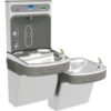 Elkay EZH2O Water Refilling Station Wall Mount Bi-Level W/Filter Stainless Steel LZSTL8WSSK