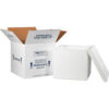 Foam Insulated Shipping Kit 12""L x 12""W x 11-1/2""H White