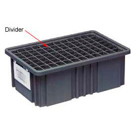 Quantum Conductive Dividable Grid Container Short Divider - DS91035CO Sold Pack Of 6