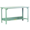 Little Giant® Welded Steel Workbench - Steel Top & Shelf - 60""W x 36""D x 36""H