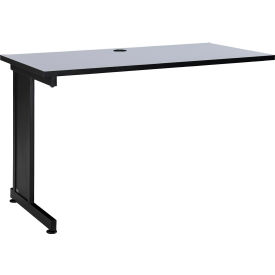 Interion® 48"" Left Handed Return Table Gray