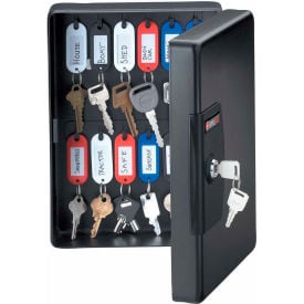 SentrySafe 25 Key Capacity Key Box Key Lock 7-7/16""W x 3-7/16""D x 9-13/16""H Black