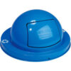 Global Industrial™ Steel Dome Lid For 36 Gallon Trash Can Blue