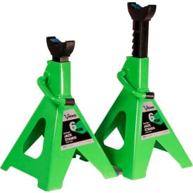 American Forge & Foundry Viking Jack Stand Set 6 Ton Ratcheting Style
