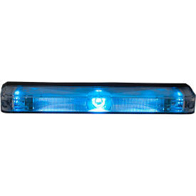 Buyers 5"" Blue Low Profile Strobe for Narrow Grill Spacing With 3 LED - 8892704