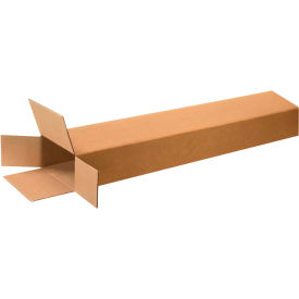 Global Industrial™ Side Loading Cardboard Corrugated Boxes 8""L x 4""W x 46""H Kraft
