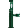 Elkay LK4420BF1U Bi-Level Outdoor Pedestal Fountain Upper Bottle Filling Station Evergreen
