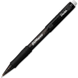 Pentel® Twist-Erase EXPRESS Mechanical Pencil 0.7 mm HB (#2.5) Blk Lead Black Barrel Dozen