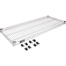 Nexel® S1442C Chrome Wire Shelf 42""W x 14""D
