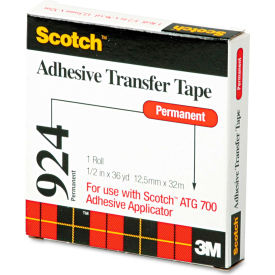 Scotch® Adhesive Transfer Tape 1/2"" Wide x 36yds
