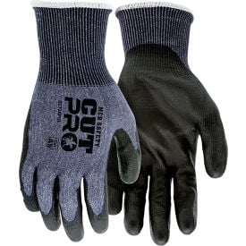 MCR Safety Cut Pro Gloves PU Coated Palm/Fingers Cut A5 Abrasion 4 Puncture 4 1 Pair