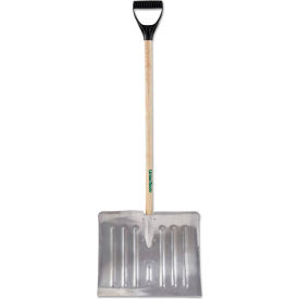 Union Tools® 1640400 18"" Aluminum Blade Combo Snow Shovel W/ D-Grip Handle