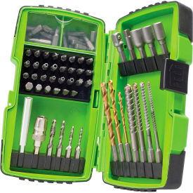 Greenlee® DDKIT-1-68 68 Piece Drill Driver Bit Kit