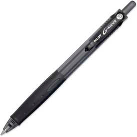 Pilot® BeGreen G-Knock Rollerball Pen Refillable Fine 0.7mm Black Barrel/Ink Dozen