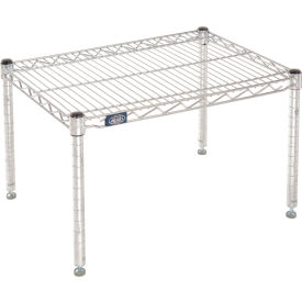 Nexel® Chrome Wire Dunnage Rack - 24""W x 18""D x 14""H