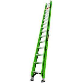 Little Giant° Hyperlite Extension Ladder w/ Cable Hooks & V-Rung 32' Type IAA 375 lb. Cap.