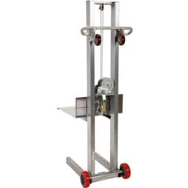 Aluminum Lite Load Lift ALLW-2020-FW - Winch Operation
