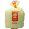 High Density Yellow Infectious Linen Liner 14 Microns 31"" x 43"" Pkg Qty 250