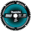 Makita® Carbide-Tipped Max Effcy Cordless Plunge Saw Blade Wood MDF Laminate 6-1/2"" 56 TPI