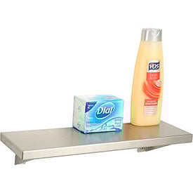 Bobrick® Stainless Steel Shelf - 16""W x 5""D - B295x16