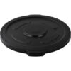 Global Industrial™ Plastic Trash Can Lid - 55 Gallon Black