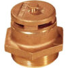 Justrite® 8101 Brass Vertical Safety Drum Vent for Petroleum Based Applications