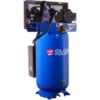 Global Industrial™ Silent Air Compressor Two Stage Piston 5 HP 80 Gal. 1 Phase 230V