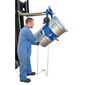 Adjustable Tilt Drum Dumper DCT-75 for 55 Gallon Steel Drum