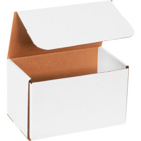 Global Industrial™ Corrugated Mailers 10""L x 6""W x 6""H White