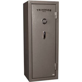 Tracker Safe Gun Safe TS14 With Electronic Lock - 30 Min. Fire Rating 23x20x59 - 14 Gun Cap. Gray