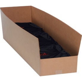 Warehouse Rack Bins BINW101042 - 10""W x 42""L x 10""H - Kraft - Price Each