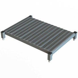 36 X 24 Inch Adjustable Height Steel Work Platform - 9""H To 14""H - WLOS936242