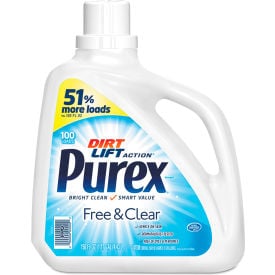 Free and Clear Liquid Laundry Detergent Unscented 150 oz. Bottle