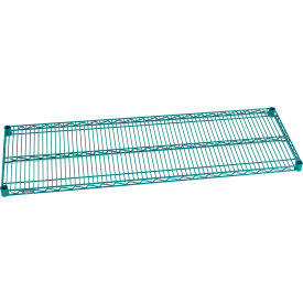 Nexel® S1454G Poly-Green® Epoxy Wire Shelf 54""W x 14""D