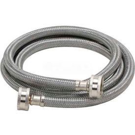 Fluidmaster B9WM60 Washing Machine Supply 3/4 In. F.H.T. X 3/4 In. F.H.T. X 60 In. - Stainless Steel