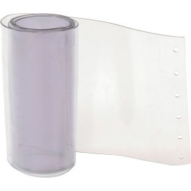 Replacement 12"" x 8' Standard Clear Strip for Strip Curtain Doors
