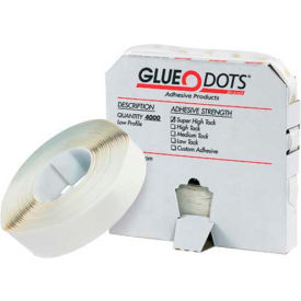 1/2"" - Medium Tack Glue Dots® - Low Profile