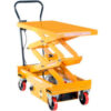DC Power Hydraulic Double Scissor Cart CART-1000D-DC