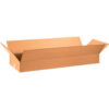 Global Industrial™ Flat Cardboard Corrugated Boxes 36""L x 12""W x 6""H Kraft