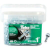 ITW Teks Drill Point Screw - #12-14 x 1"" - Hex Head - Pkg of 400 - 21341