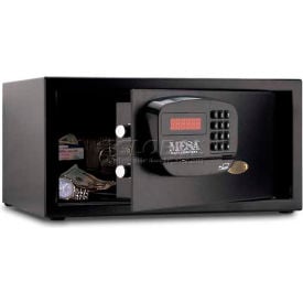 Mesa Safe Hotel & Residential Electronic Security MHRC916E-BLK-KA Keyed Alike 18"" x 15"" x 9"" Black