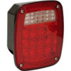 Buyers 5.75"" Red Box Style Stop/Turn/Tail Light With 38 LED - 5626738