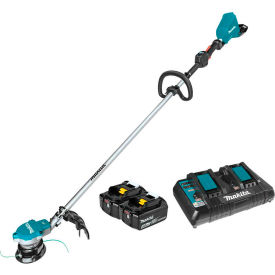Makita® XRU15PT 18V X2 (36V) LXT® 15"" Cordless Brushless String Trimmer Kit Two Batteries