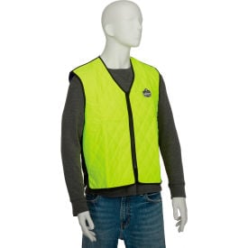 Ergodyne® Chill-Its® 6665 Evaporative Cooling Vest Lime XL