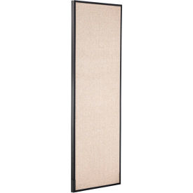Interion® Office Partition Panel 24-1/4""W x 72""H Tan