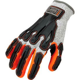 Ergodyne® ProFlex® 922CR Level 5 Cut Resistant Nitrile-Dipped DIR Gloves Gray 2XL