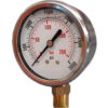 Dynamic 2 1/2 "" Fluid Glycerine Filled Pressure Gage Stem 2000 PSI