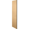 Side Panel 22237 for 24""D Extra Wide Designer Wood Locker without Sloping Hood Maple