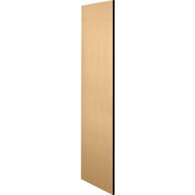 Side Panel 22237 for 24""D Extra Wide Designer Wood Locker without Sloping Hood Maple