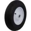 Marathon 20063 4.80/4.00-8 Ribbed Tread Pneumatic - 3"" Centered Hub - 3/4"" Bearings